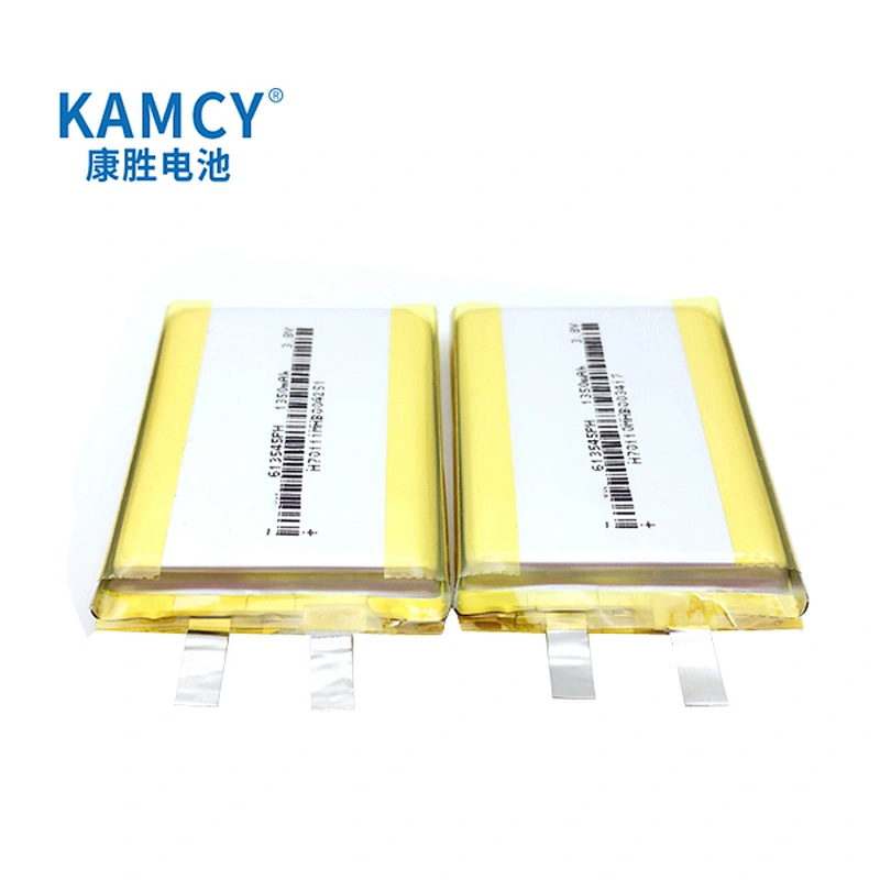 Long cycle life 613545 Lipo battery 3.7V 1350mAh lithium polymer battery rechargeable