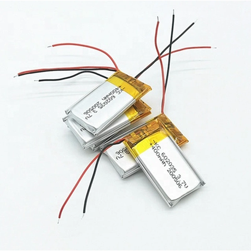 Small size lipo battery 602530 rechargeable li polymer battery 400mah 3.7v for RC car