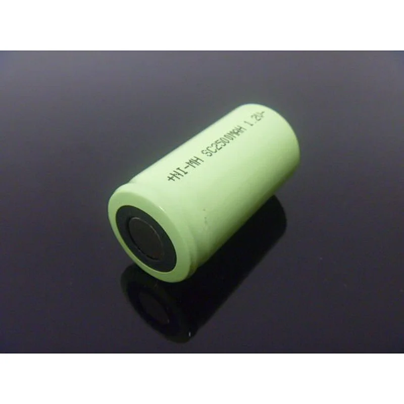 NiMH SC 2500 Rechargeable Ni-MH SC 2500mAh 1.2V 2500mAh nickel metal hydride batteries