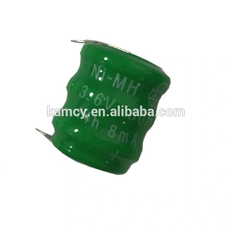 Nimh button cell B80H 1.2V 80mAh button battery rechargeable ni-mh button cells for timer electronic calendar