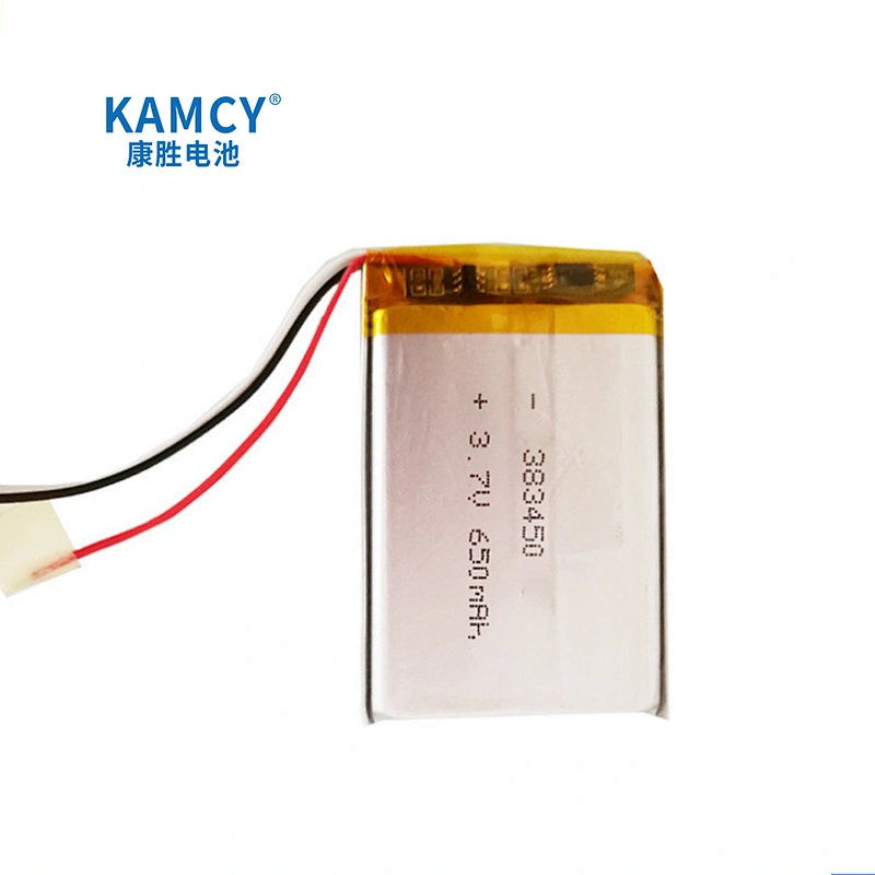 Fast delivery 383450 Lipo battery rechargeable 650mAh 3.7V lithium polymer battery