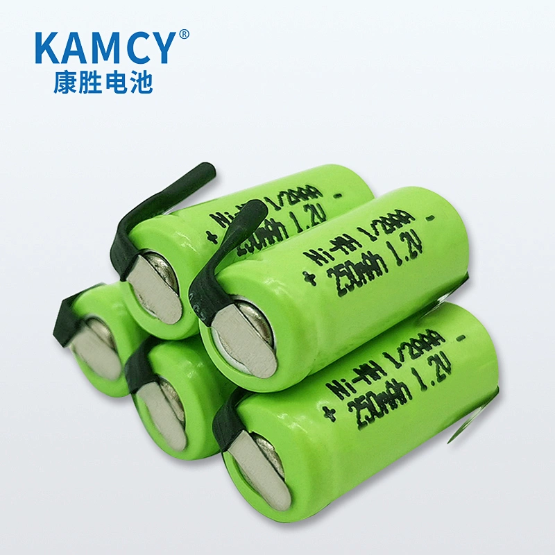 1/2 size AAA rechargeable battery AAA 1.2v  250mah ni-mh rechargeable batteries