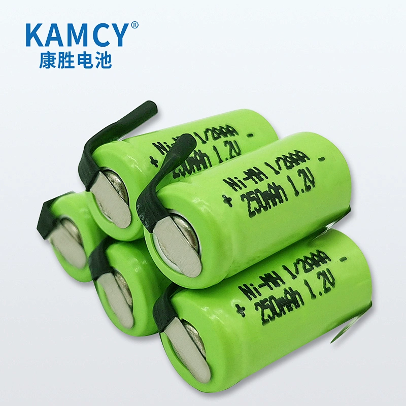 1/2 size AAA rechargeable battery AAA 1.2v  250mah ni-mh rechargeable batteries