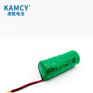 8.4V battery pack nimh button battery 330H 320mah 8.4V pack with wires