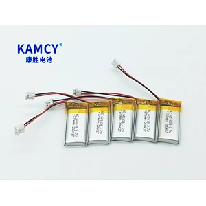 Rechargeable  601638 Lipo battery 3.7V 270mAh lithium battery wholesale