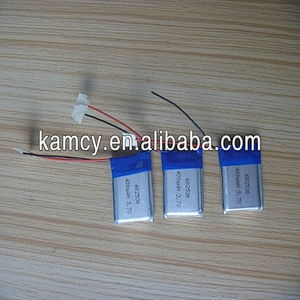 Kamcy lipo battery 3.7v  rechargeable lithium polymer batteries 602530 602535 602540