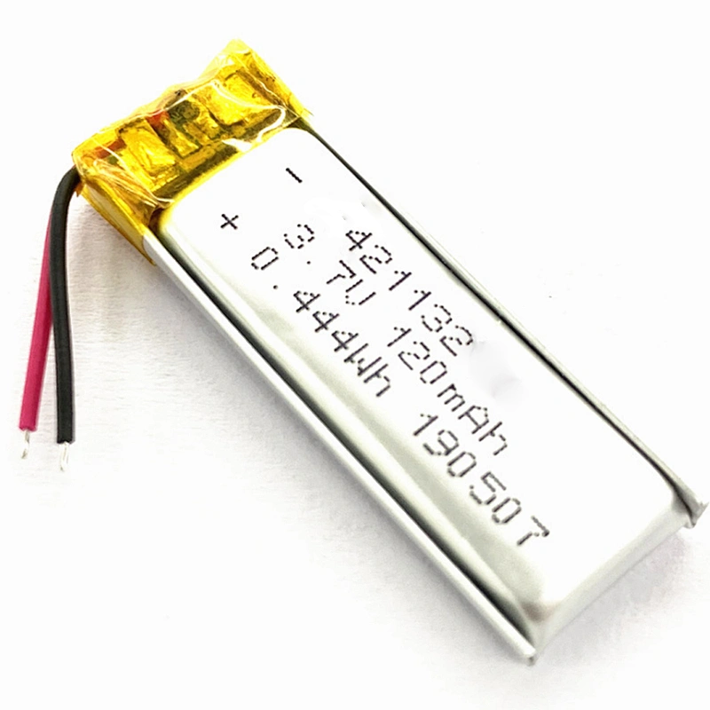 Wholesale 421133 Lipo battery rechargeable 3.7V 120mAh ithium battery