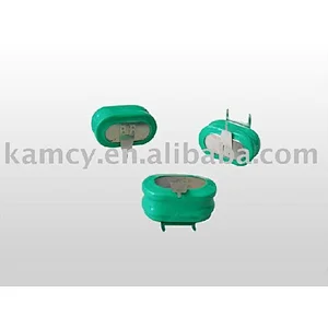 3.6V button cell pack nimh 40H 40mAh battery pack