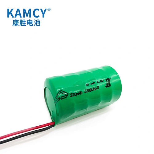 330H 6V 320mAh nimh button cell pack rechargeable ni-mh coin button cell batteries
