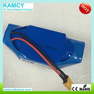 18650 battery pack 36V 4400mAh 4.4Ah 10S2P rechargeable lithium ion battery 36V ICR18650-22PM for scooter