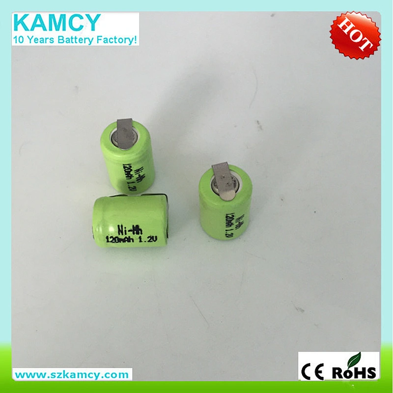 1/3AAA 150 nimh battery 1.2v 150mah rechargeable nickel metal hydride batteries