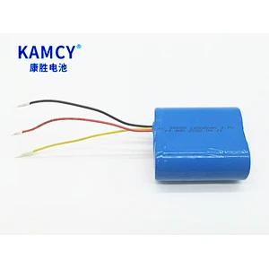 32650 12Ah battery pack rechargeable lithium ion battery pack 32650 12000mAh 3.7V 44.4Wh 1S2P