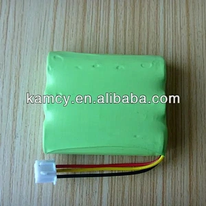 3.6v rechargeable battery pack nimh AA 1200mAh 3.6volt battery pack