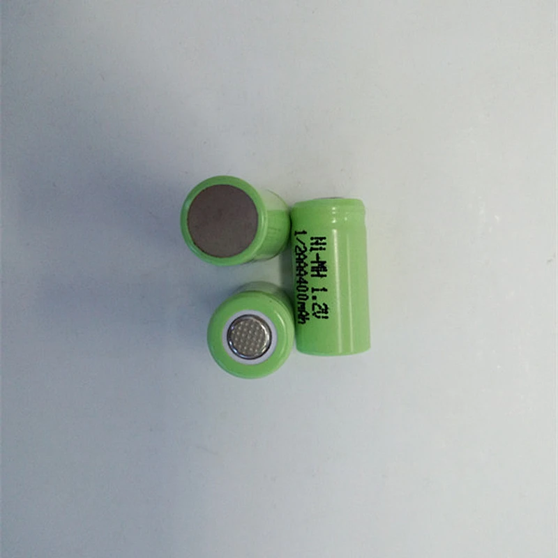 1/2AAA 400 nimh battery 1.2v 400mah rechargeable nickel metal hydride batteries