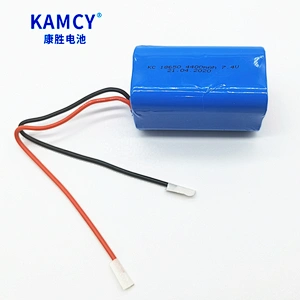 4.4Ah 18650 battery pack rechargeable lithium ion battery pack 4400mAh 7.4V 2S2P