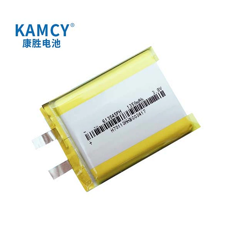 Long cycle life 613545 Lipo battery 3.7V 1350mAh lithium polymer battery rechargeable