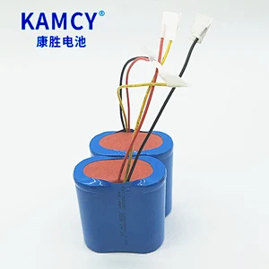 32650 12Ah battery pack rechargeable lithium ion battery pack 32650 12000mAh 3.7V 44.4Wh 1S2P