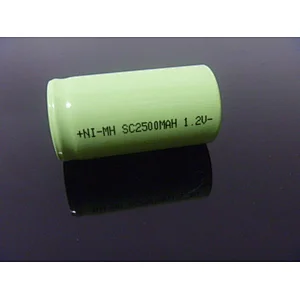 NiMH SC 2500 Rechargeable Ni-MH SC 2500mAh 1.2V 2500mAh nickel metal hydride batteries