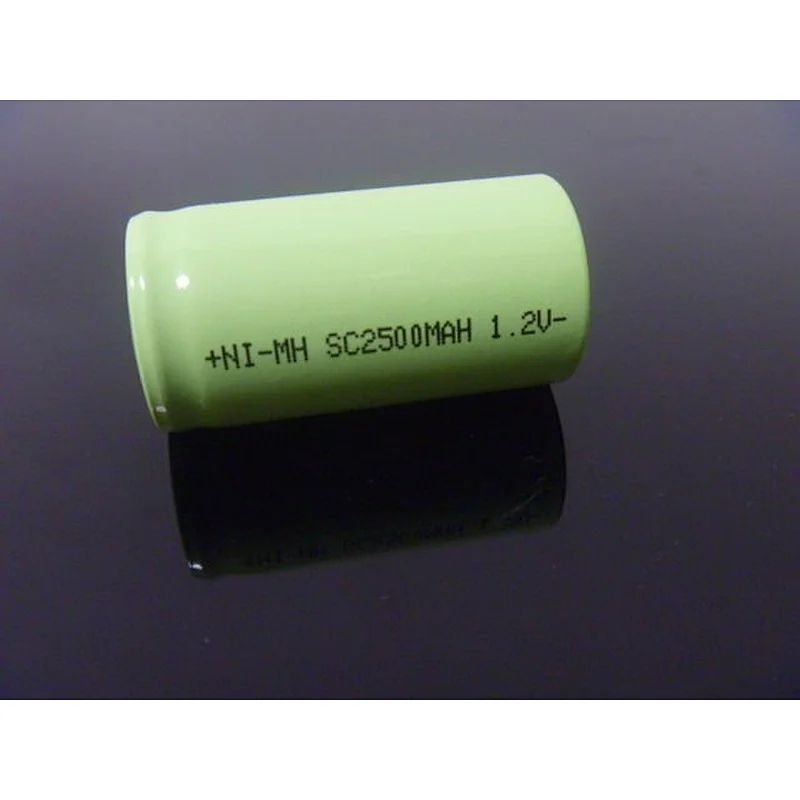 NiMH SC 2500 Rechargeable Ni-MH SC 2500mAh 1.2V 2500mAh nickel metal hydride batteries