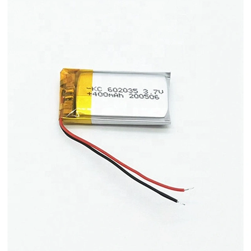 602035 400mah lipo battery 3.7v 1.48wh rechargeable li-polymer 062035p battery for headset