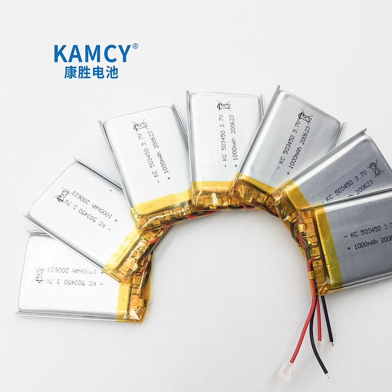 Factory rechargeable 503450 Lipo battery 1000mah 3.7V battery for sweeping machine