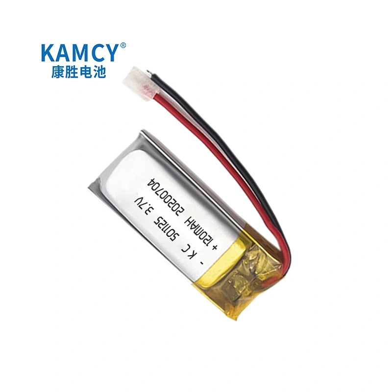 Wholesale 501225 3.7V Lipo battery rechargeable 120mAh li polymer small battery