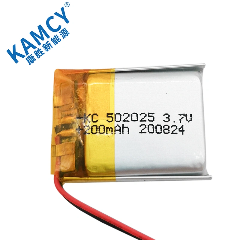 Rechargeable 502025 3.7v 200mah li polymer battery 200mah lipo 502025 for speaker
