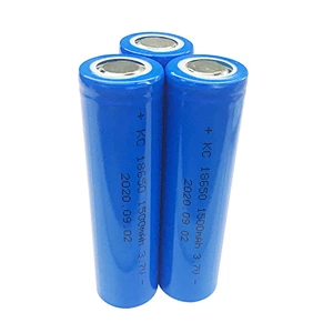 Rechargeable 18650 1500mah lithium battery 1500mah 3.7V li-ion battery for cleaner robot EV E-bikes power tools
