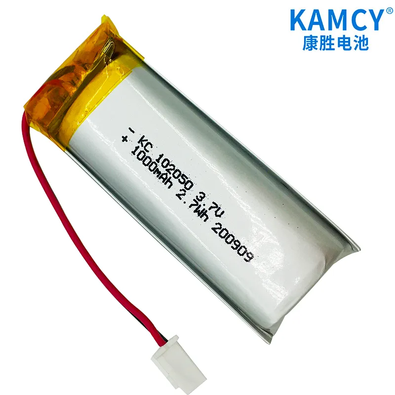 Hot Selling Lipo Battery 3.7V 102050 LED Light Polymer Battery