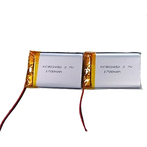 903450 3.7v 1700mAh Rechargeable Lipo Battery IEC UN38.3 MSDS Approved Lithium Polymer Battery