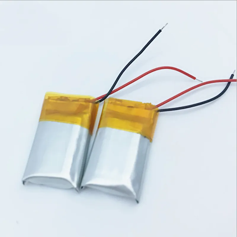 Wholesales 501025 3.7V 80mAh lithium polymer batteries for wireless devices