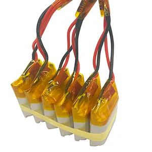 Factory price 102530 3.7v 680mah li-polymer battery rechargeable 680mah lipo battery for headset