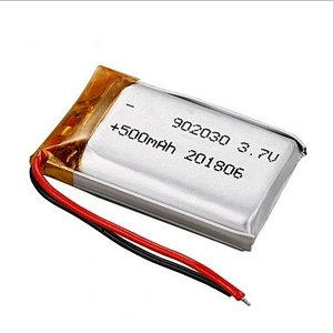 902030 3.7v 500mAh Rechargeable Lipo Battery IEC UN38.3 MSDS Approved Lithium Polymer Battery