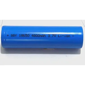 Rechargeable 18650 4800mah lithium battery 4800mah 3.7V li-ion battery pack