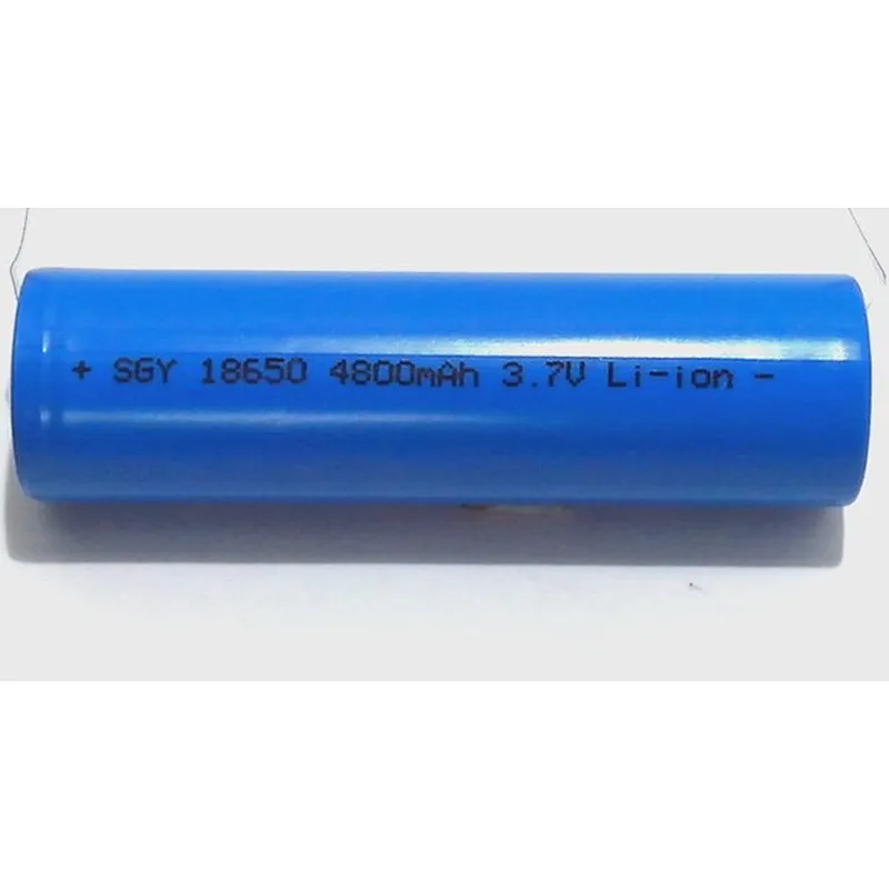 Rechargeable 18650 4800mah lithium battery 4800mah 3.7V li-ion battery pack