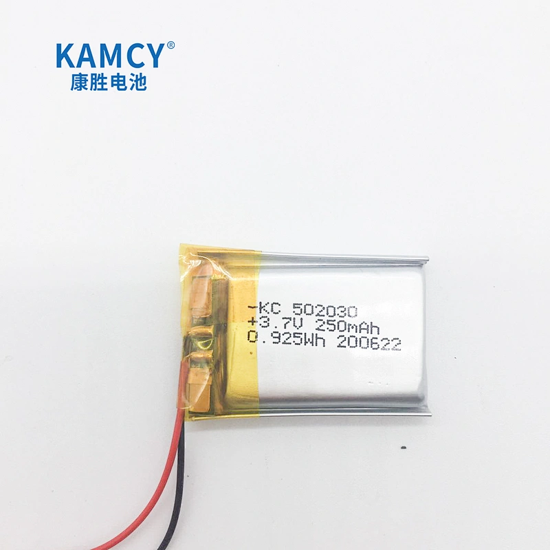 Rechargeable 502030 3.7v 250mah li polymer battery 250mah lipo 502030 for Beauty instrument