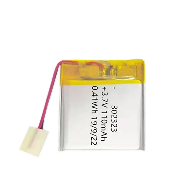 Power Bank Polymer Battery Long Cycle Life 3.7V 120mAh  302323 Lipo Battery