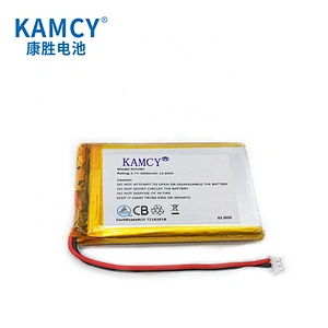 Prismatic rechargeable batteries with certified 805080 3.7V 4000mAh for telecommunication devices