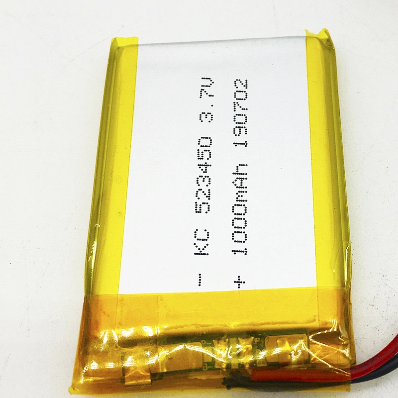 Consumer Electronic 1000mAh 523450 Lipo Battery Long Cycle Life 500 Times Polymer Battery