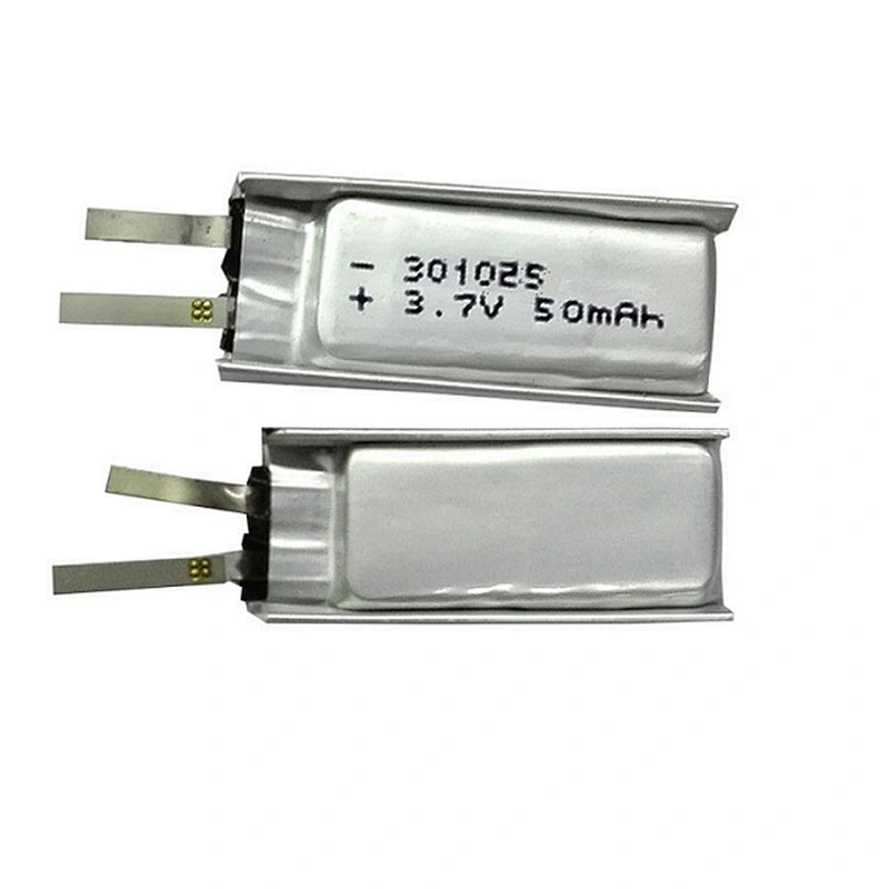 Power Bank Polymer Battery Long Cycle Life 50mAh  301025 Lipo Battery