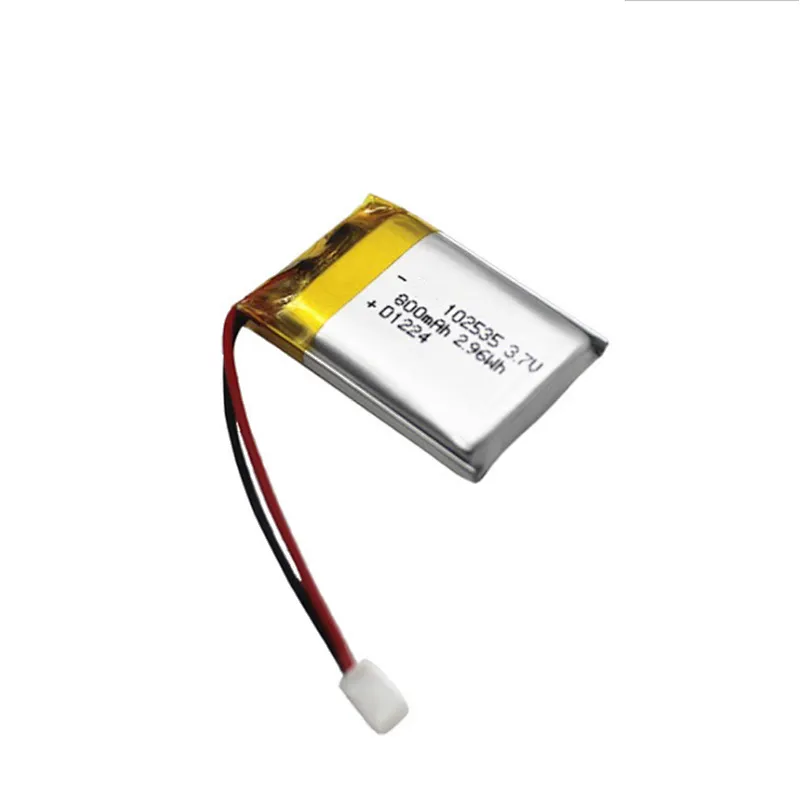 Power Bank Polymer Battery Long Cycle Life 800mAh  102535 Lipo Battery 3.7V  toys e-toothbrush