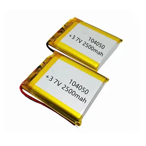 Power Bank Polymer Battery Long Cycle Life 3000mAh  104060 Lipo Battery hotspot device boats