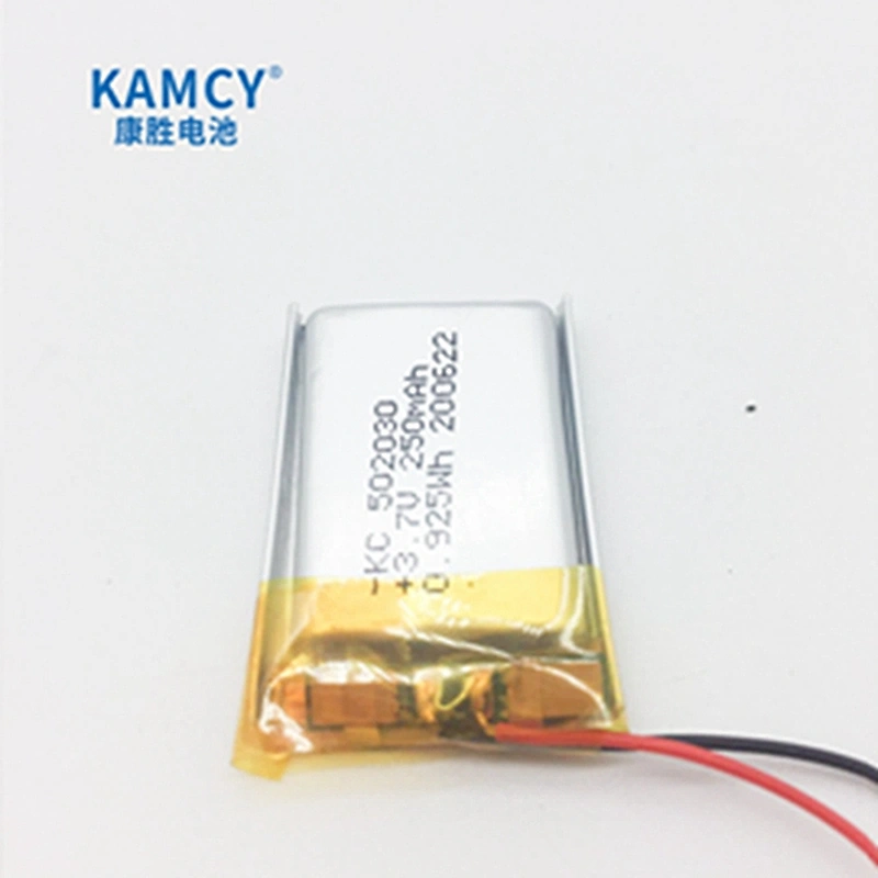 lipo  battery 3.7V 250mAh lithium li ion battery 052030P 502030P