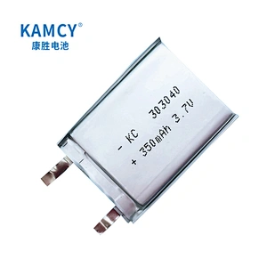 Rechargeable 303040 3.7v 300mah li polymer battery 300mah lipo 3.7V with BMS for Driving recorder