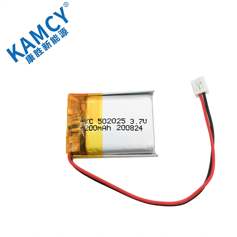 Rechargeable 502025 3.7v 200mah li polymer battery 200mah lipo 502025 for speaker