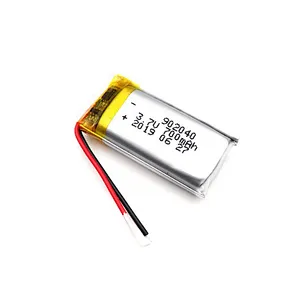 902040 3.7v 700mAh Rechargeable Lipo Battery IEC UN38.3 MSDS Approved Lithium Polymer Battery
