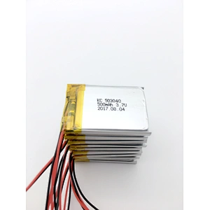 Rechargeable 503040 3.7v 500mah li polymer battery 500mah lipo 503040 for Driving recorder