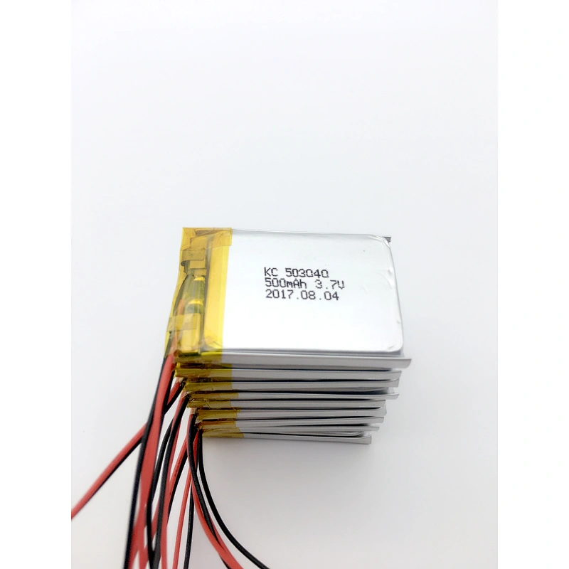 Rechargeable 503040 3.7v 500mah li polymer battery 500mah lipo 503040 for Driving recorder