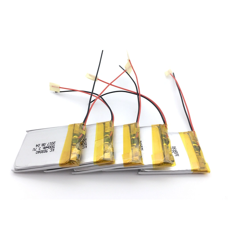 Rechargeable 503040 3.7v 500mah li polymer battery 500mah lipo 503040 for Driving recorder