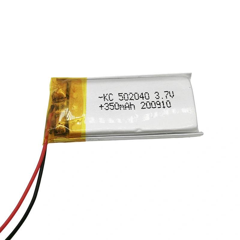 Hot sale rechargeable 502040 3.7v 350mah li polymer battery 350mah lipo 502040 for Beauty instrument